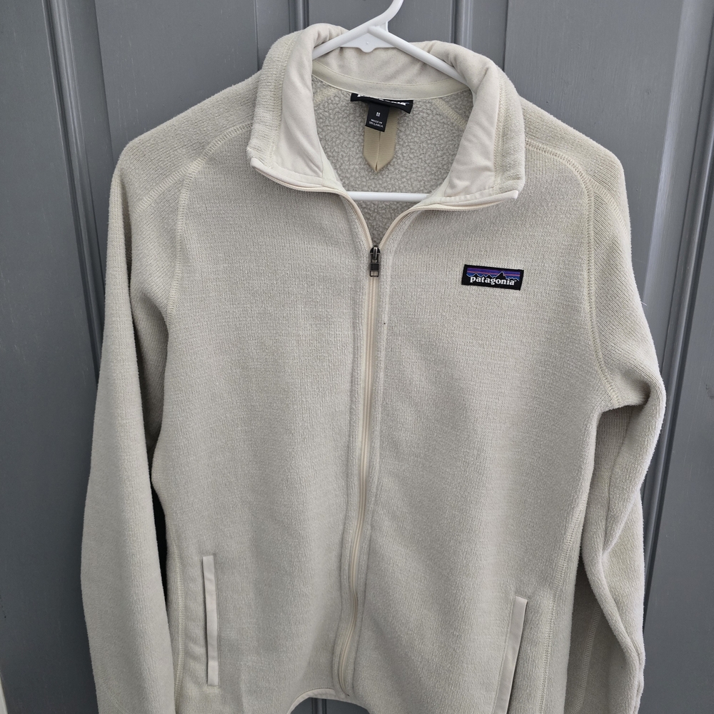Patagonia Cream Full-Zip Jacket